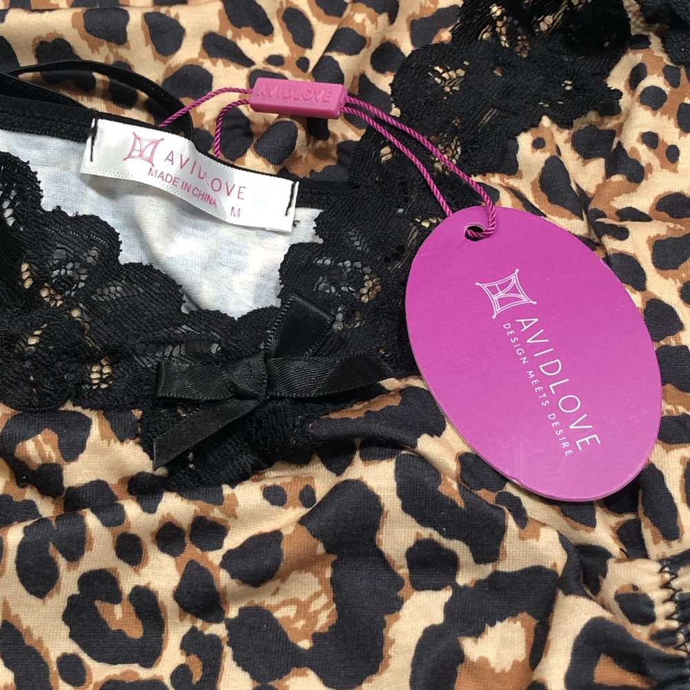 Avid love Leopard Print Sexy Sleepwear - Picture 12 of 16